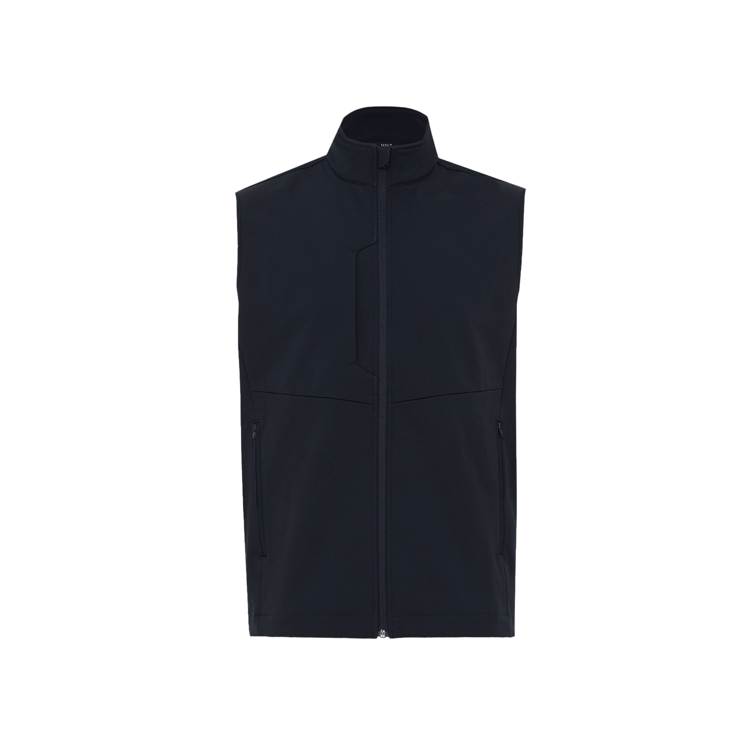 NNT Men's Durable Bonded Fleece Zip Vest - Navy Workwear Essential
