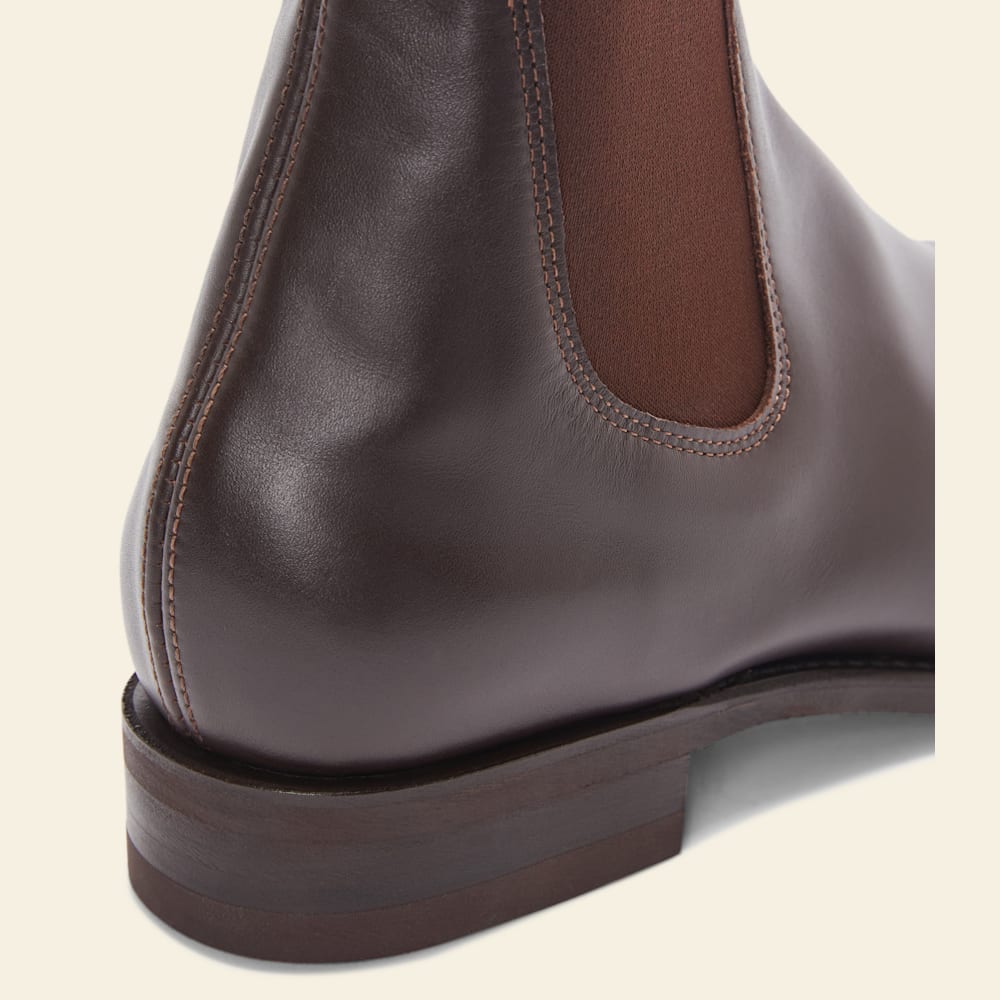 R.M.Williams Chestnut Comfort Tambo Boots Premium Yearling Leather Wide Fit