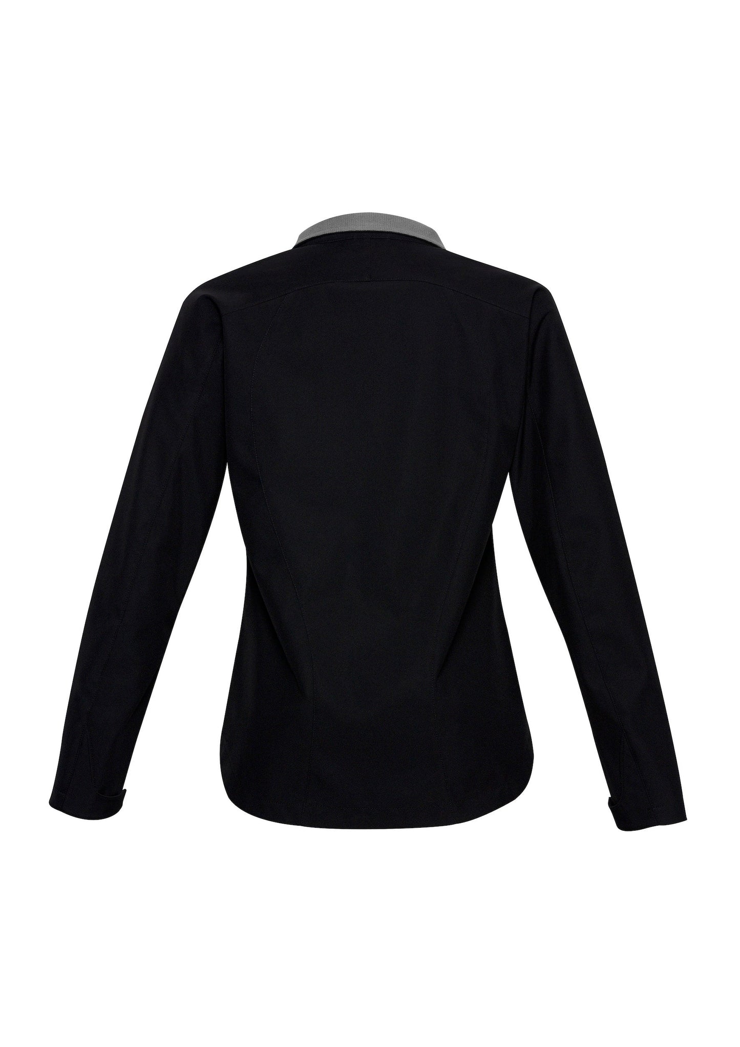 Biz Collection Women's Geneva Black Graphite Work Jacket - Breathable Fleece