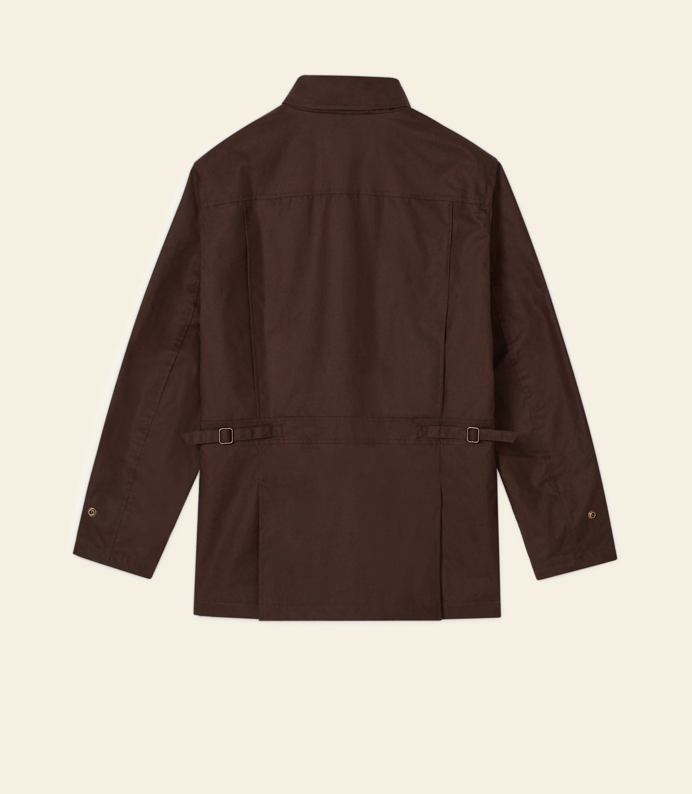 R.M.Williams Men's Dryskin Cotton Jacket – Durable, Water-Resistant, Brown Style