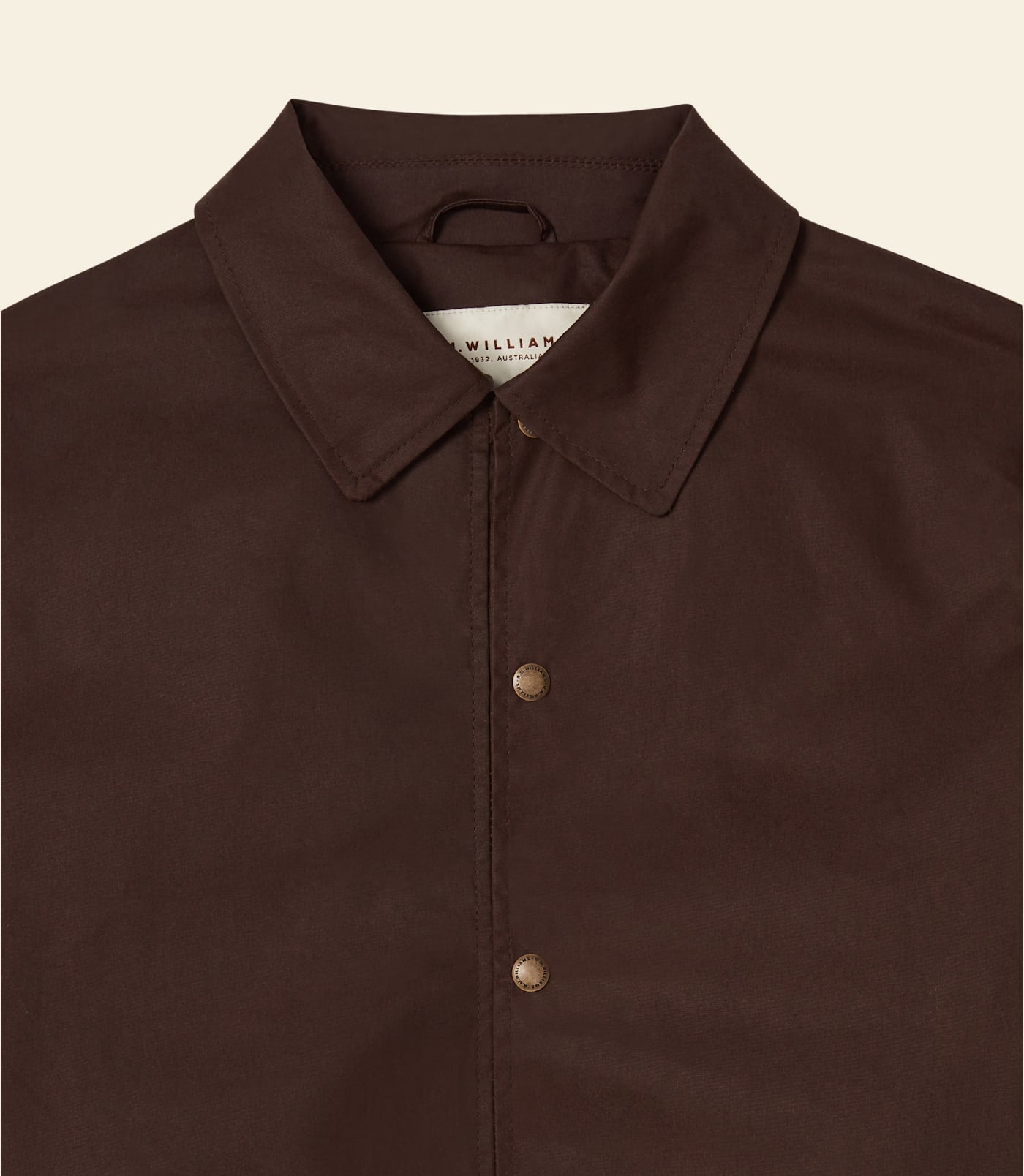 R.M.Williams Men's Dryskin Cotton Jacket – Durable, Water-Resistant, Brown Style