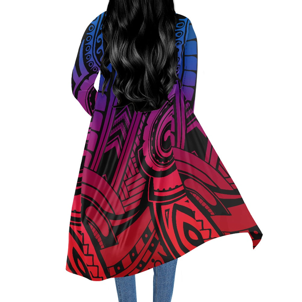 Women's long-sleeved cloak