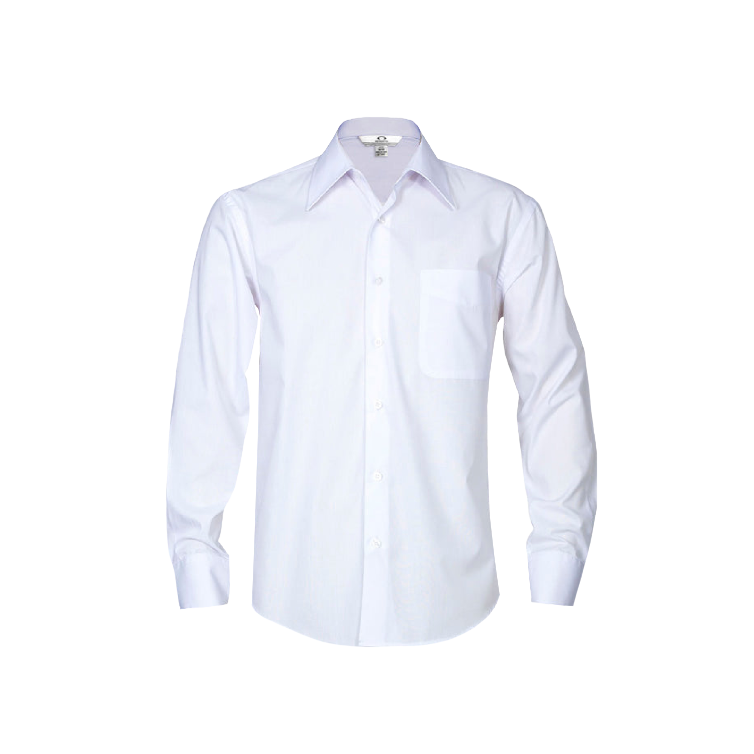 Biz Collection Men's Metro Long Sleeve Work Shirt - Tapered Fit, UPF Rated