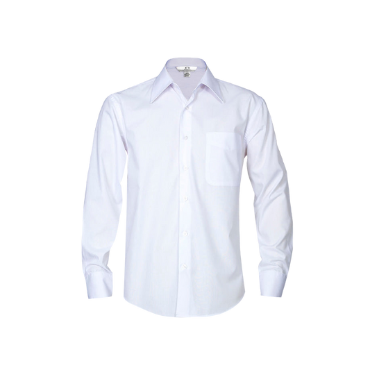 Biz Collection Men's Metro Long Sleeve Work Shirt - Tapered Fit, UPF Rated