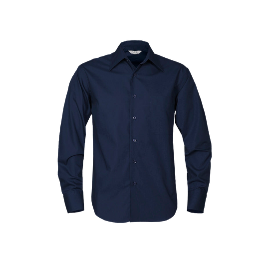 Men's Biz Collection Metro Long Sleeve Shirt - Durable, Stylish Cotton Blend Workwear