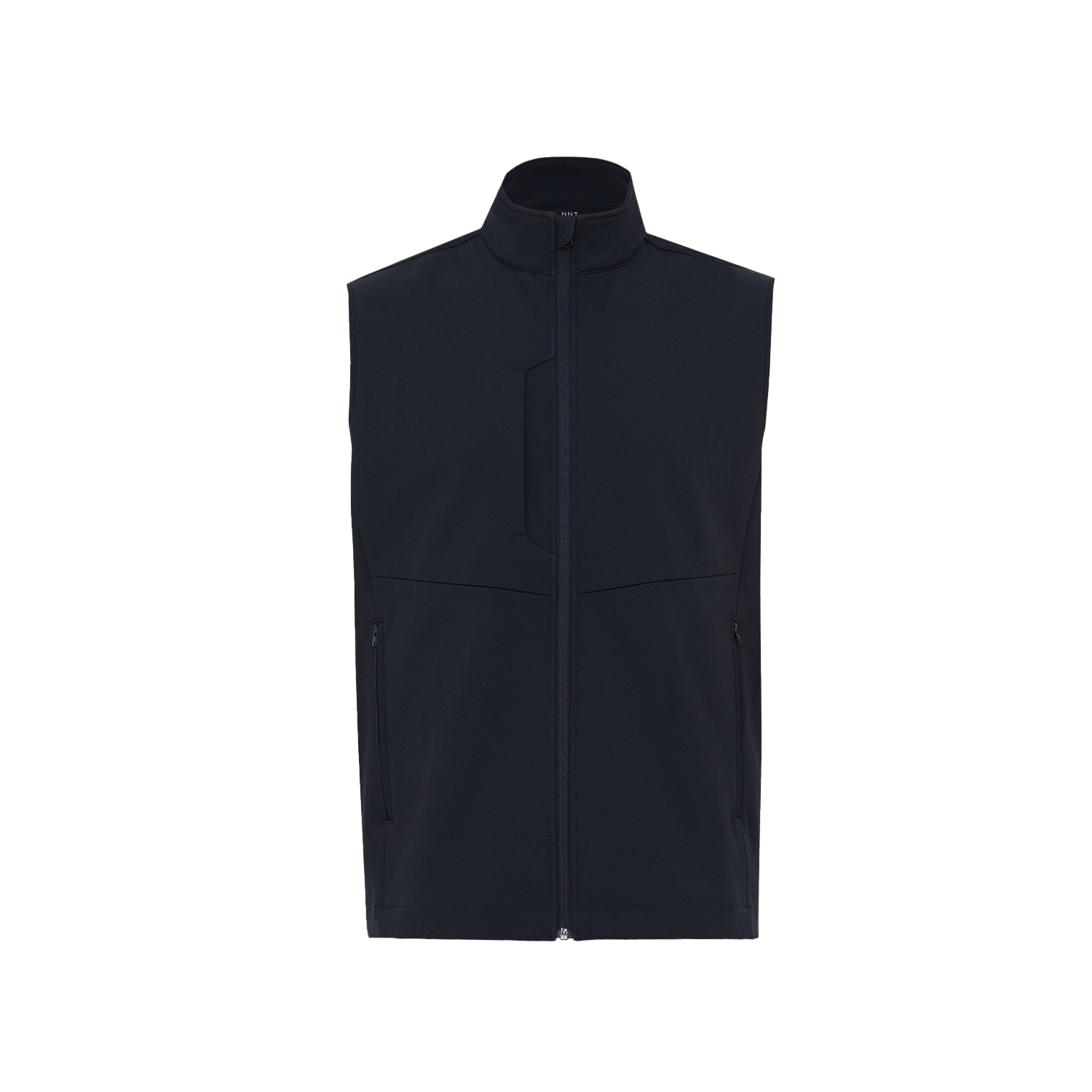 NNT Men's Durable Bonded Fleece Zip Vest - Navy Workwear Essential