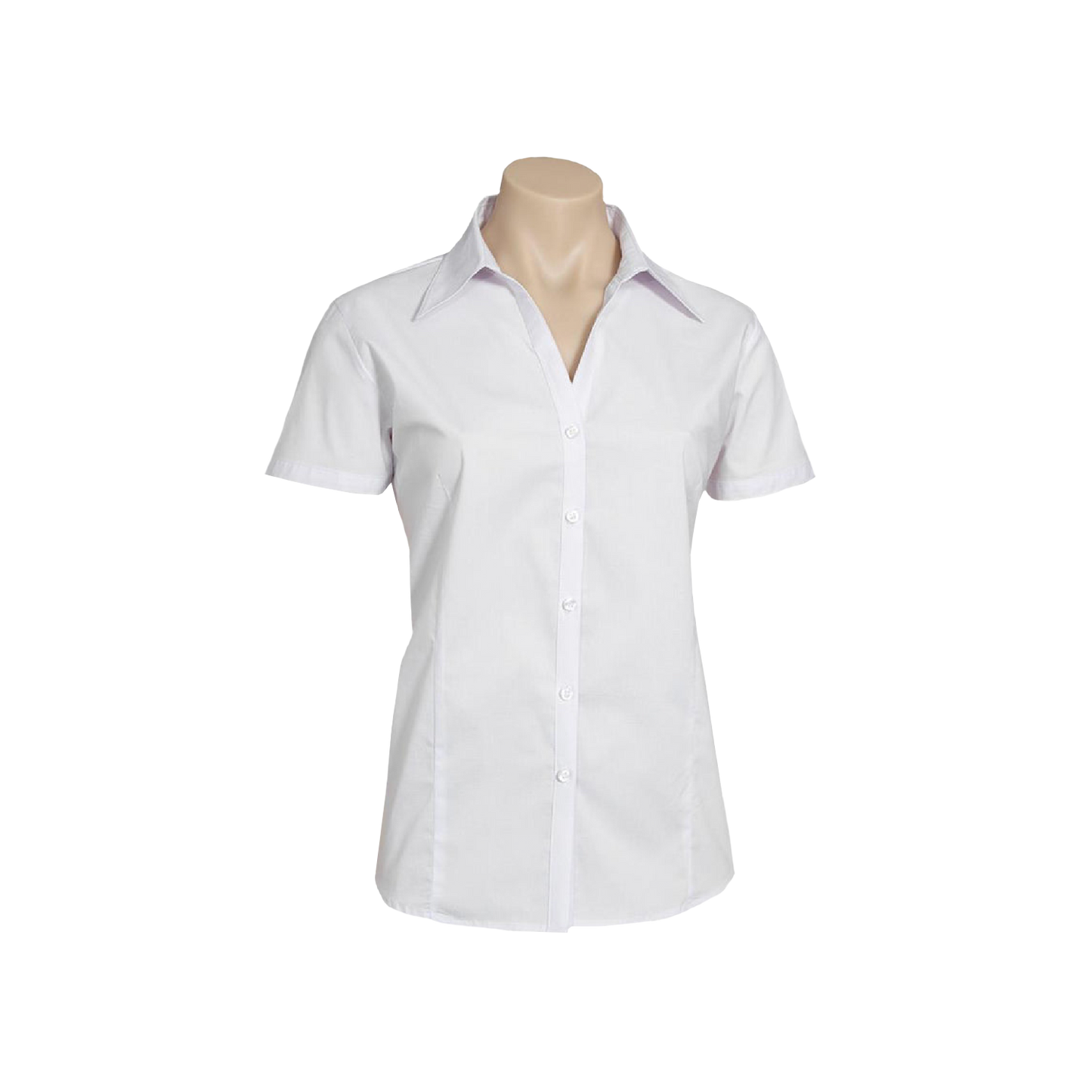 Biz Collection Women's Metro Professional Short Sleeve Shirt - Navy Uniform