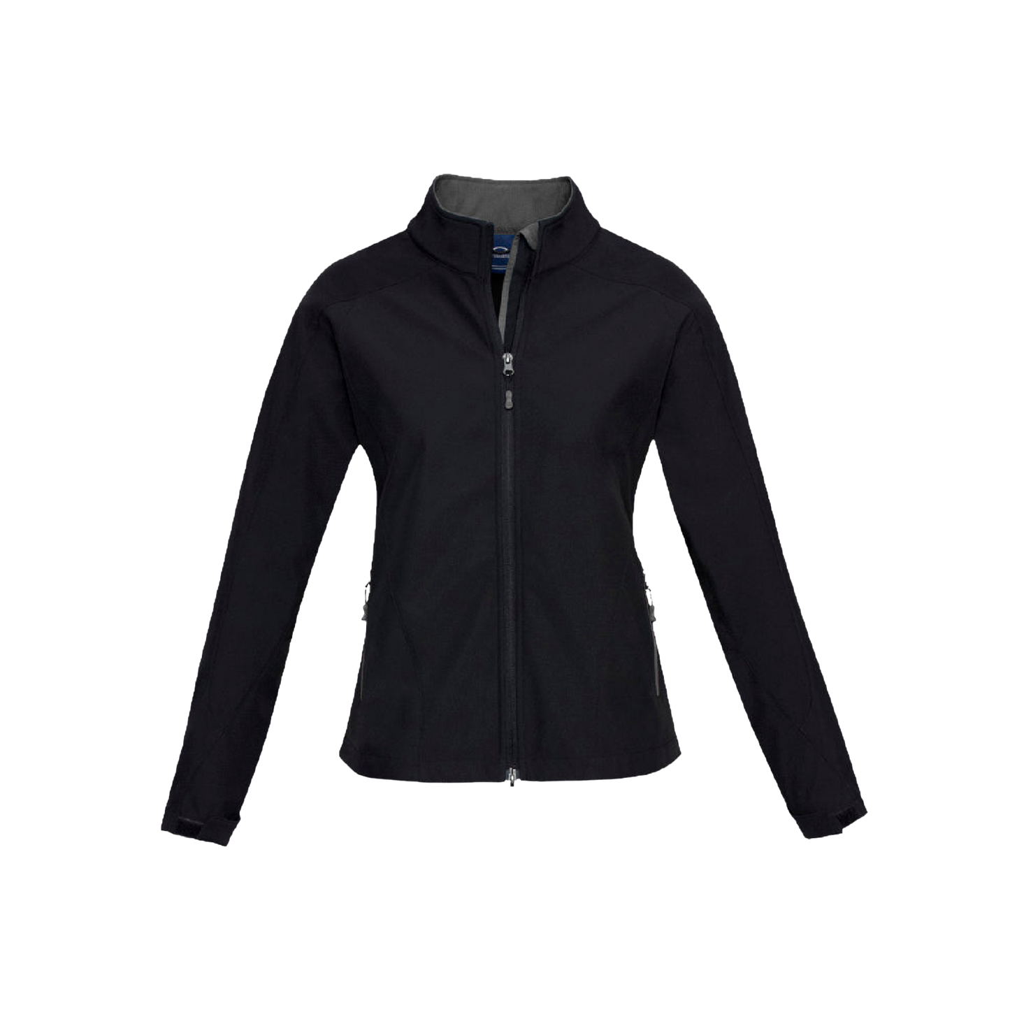 Biz Collection Women's Geneva Black Graphite Work Jacket - Breathable Fleece