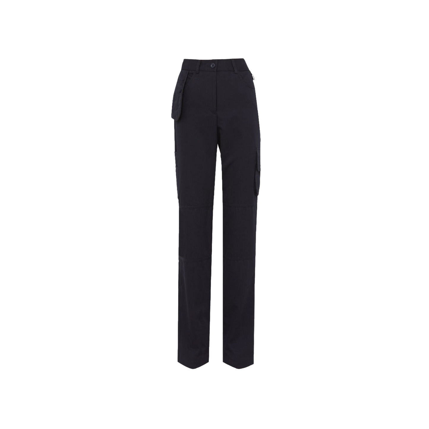 NNT Women's Durable Gabardine Flex Waist Cargo Pants - Ink Navy Workwear