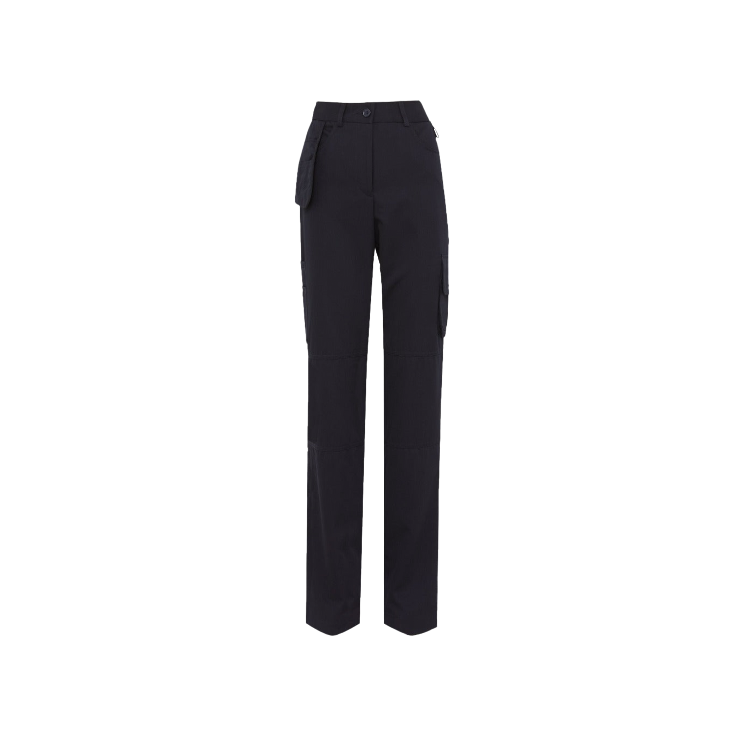 NNT Women's Durable Gabardine Flex Waist Cargo Pants - Ink Navy Workwear