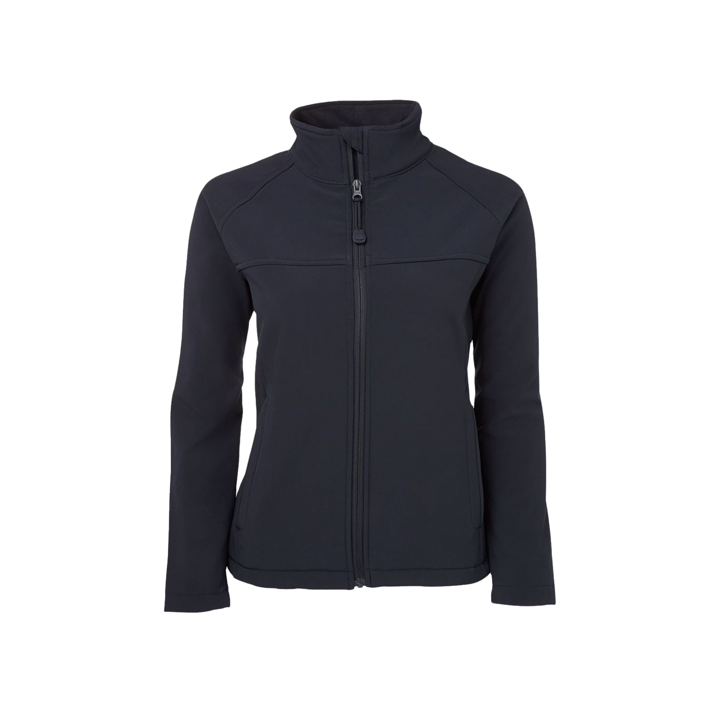 JB's Wear Women's Performance Navy Softshell Jacket - Lightweight, Water-Resistant, Flexible
