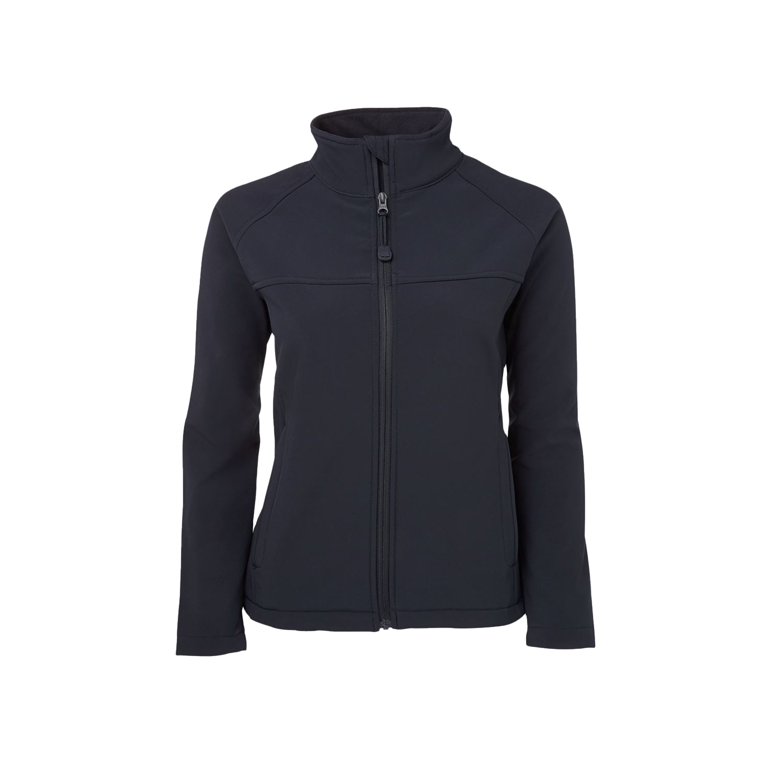 JB's Wear Women's Performance Navy Softshell Jacket - Lightweight, Water-Resistant, Flexible