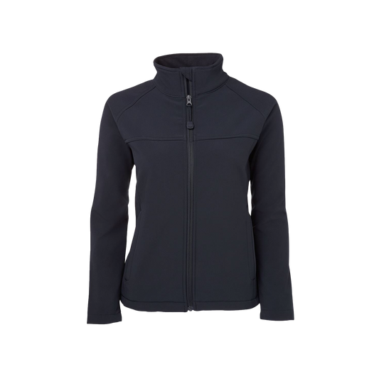 JB's Wear Women's Performance Navy Softshell Jacket - Lightweight, Water-Resistant, Flexible