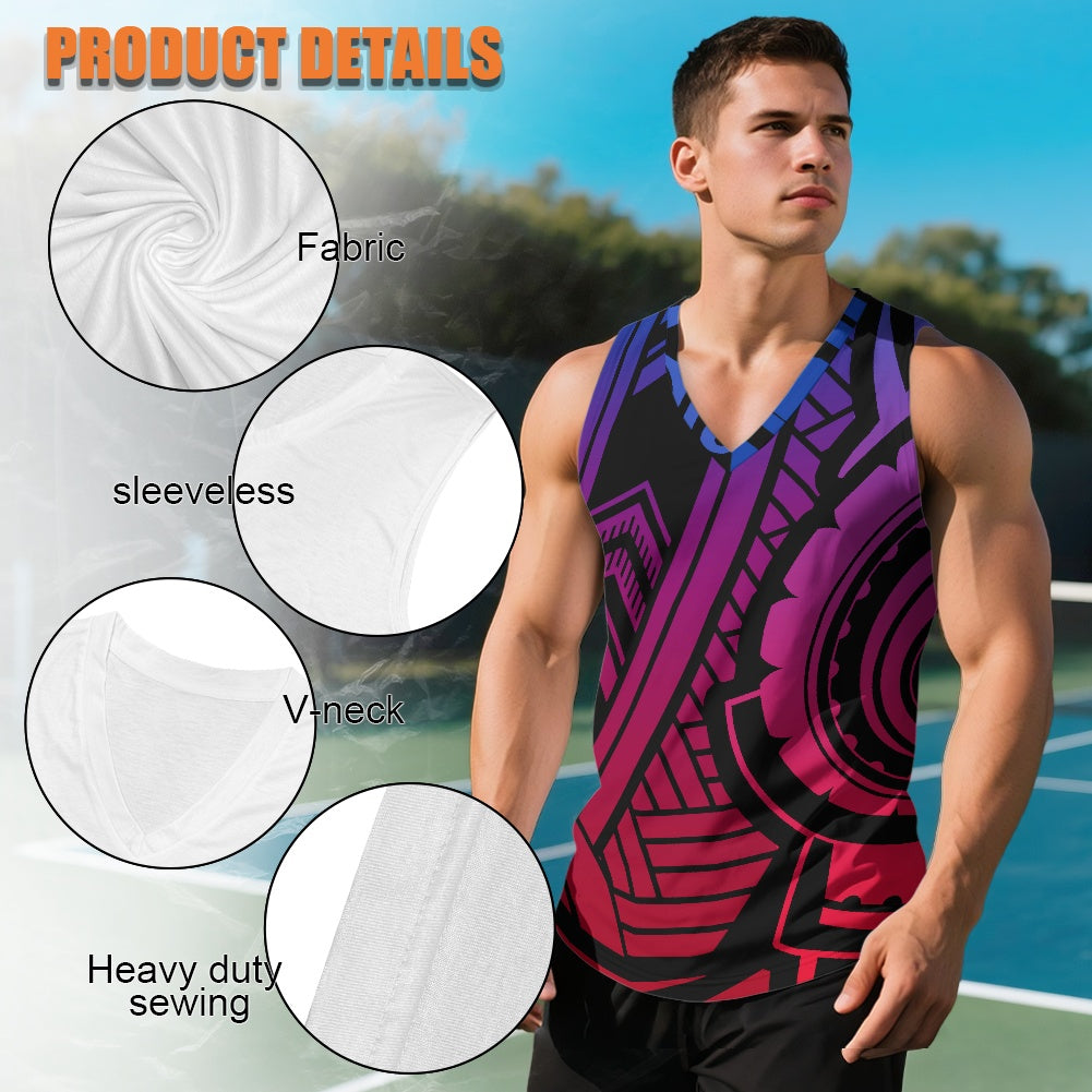 Men's V-neck vest