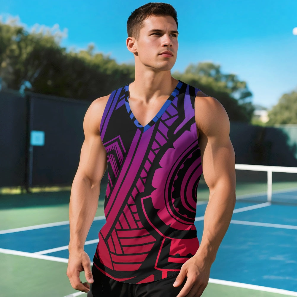 Men's V-neck vest