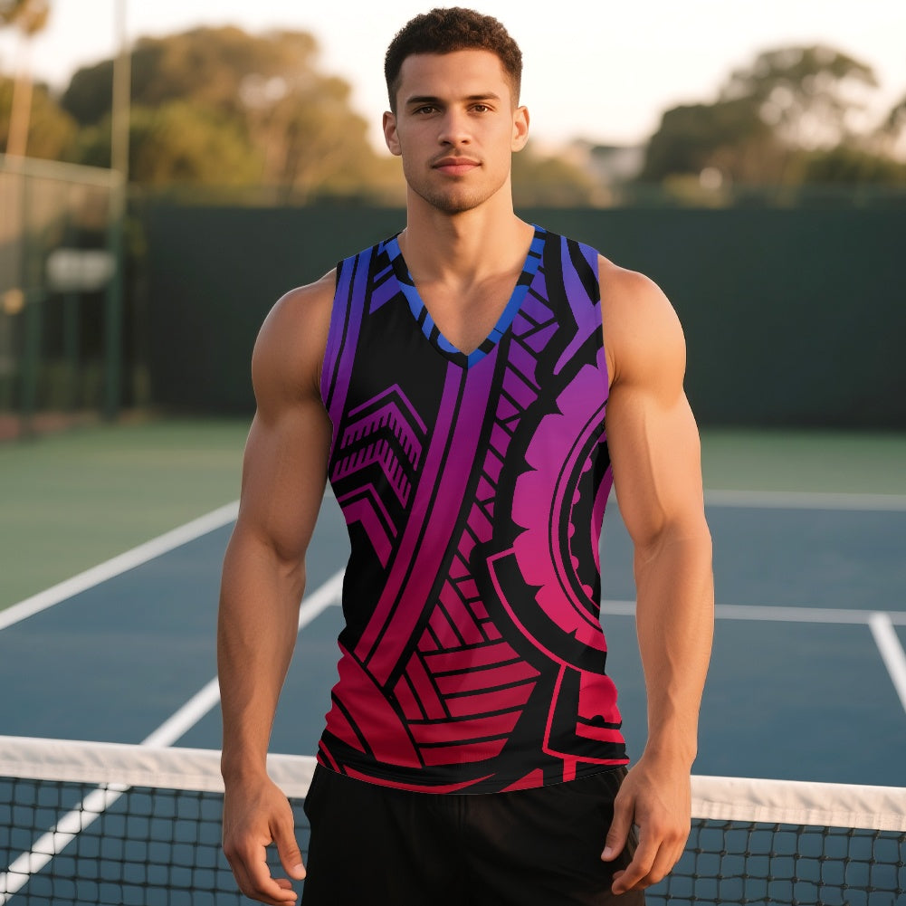 Men's V-neck vest
