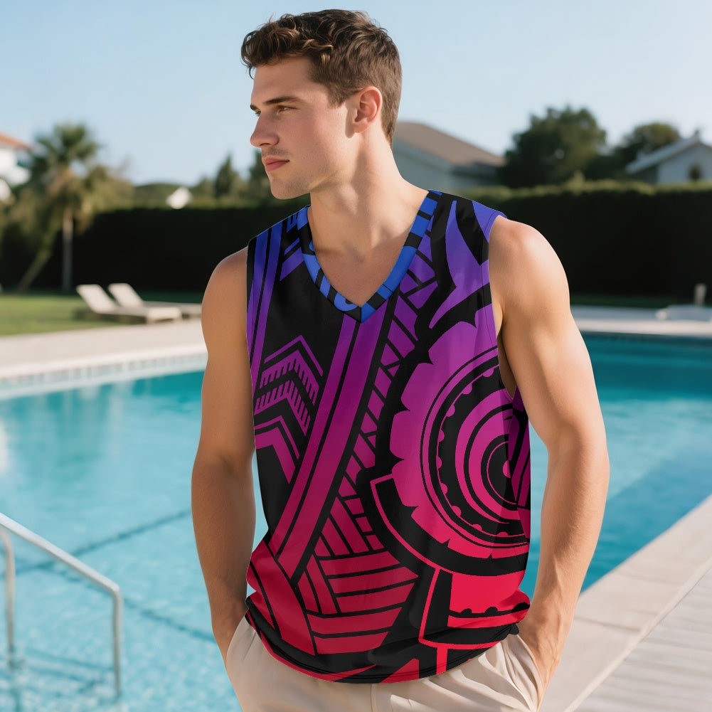 Men's V-neck vest