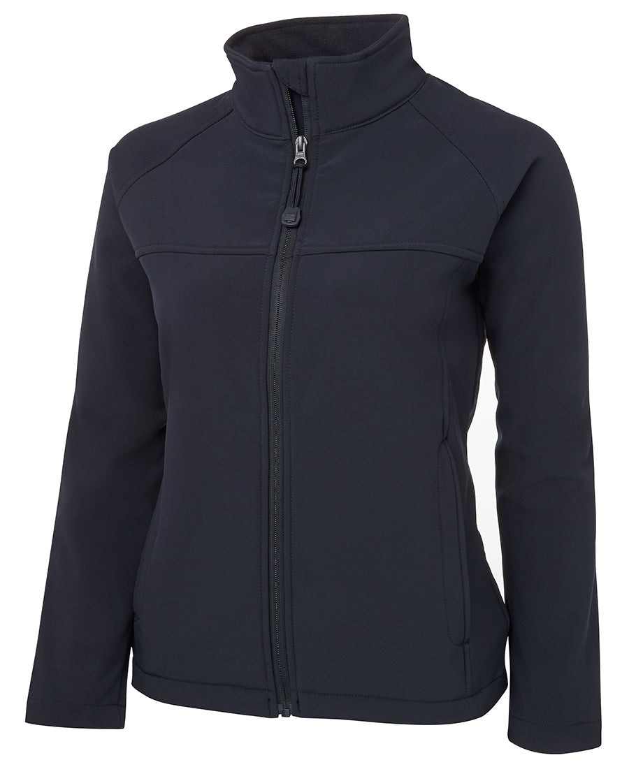 JB's Wear Women's Performance Navy Softshell Jacket - Lightweight, Water-Resistant, Flexible