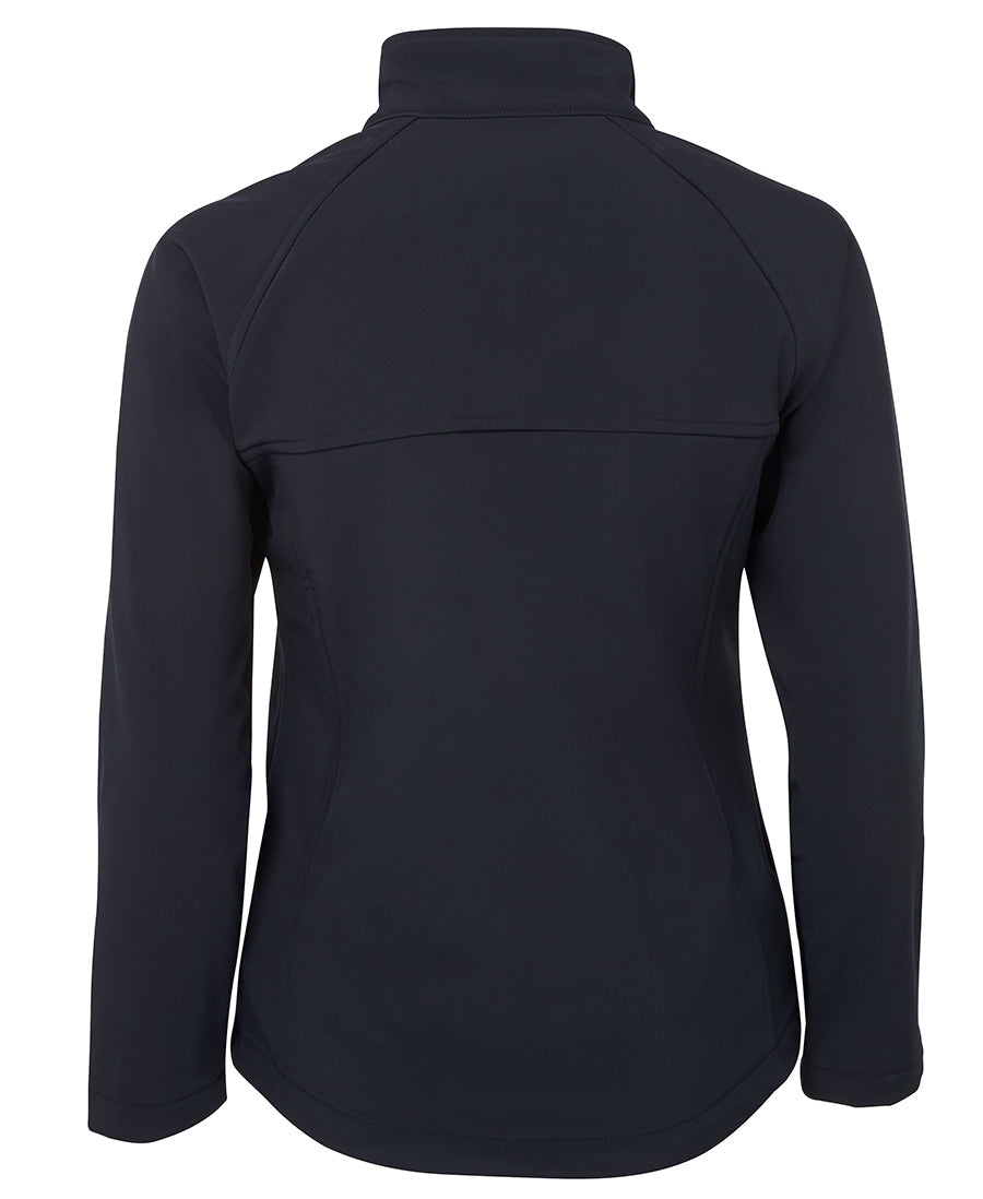 JB's Wear Women's Performance Navy Softshell Jacket - Lightweight, Water-Resistant, Flexible