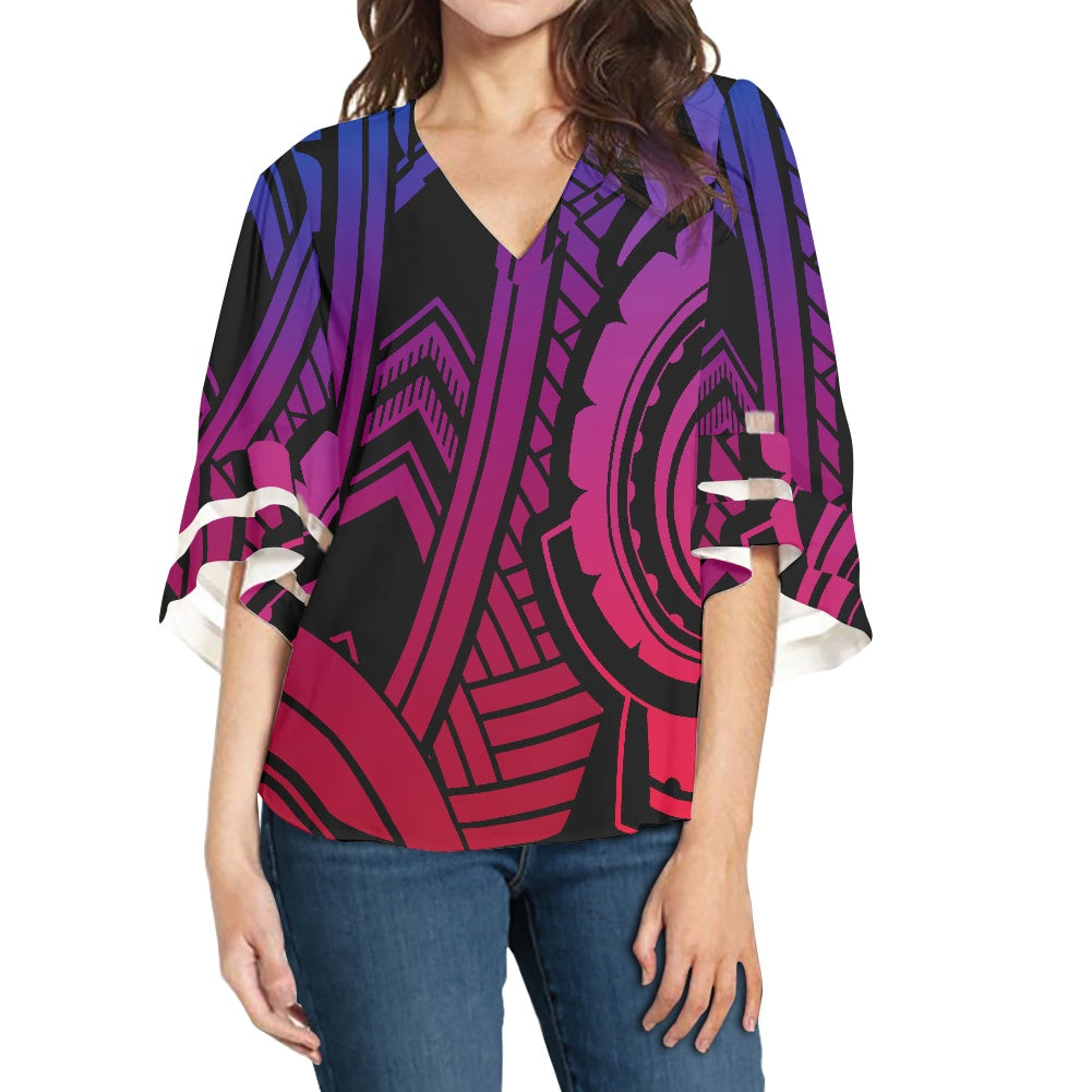 Women Puff Sleeve Blouse