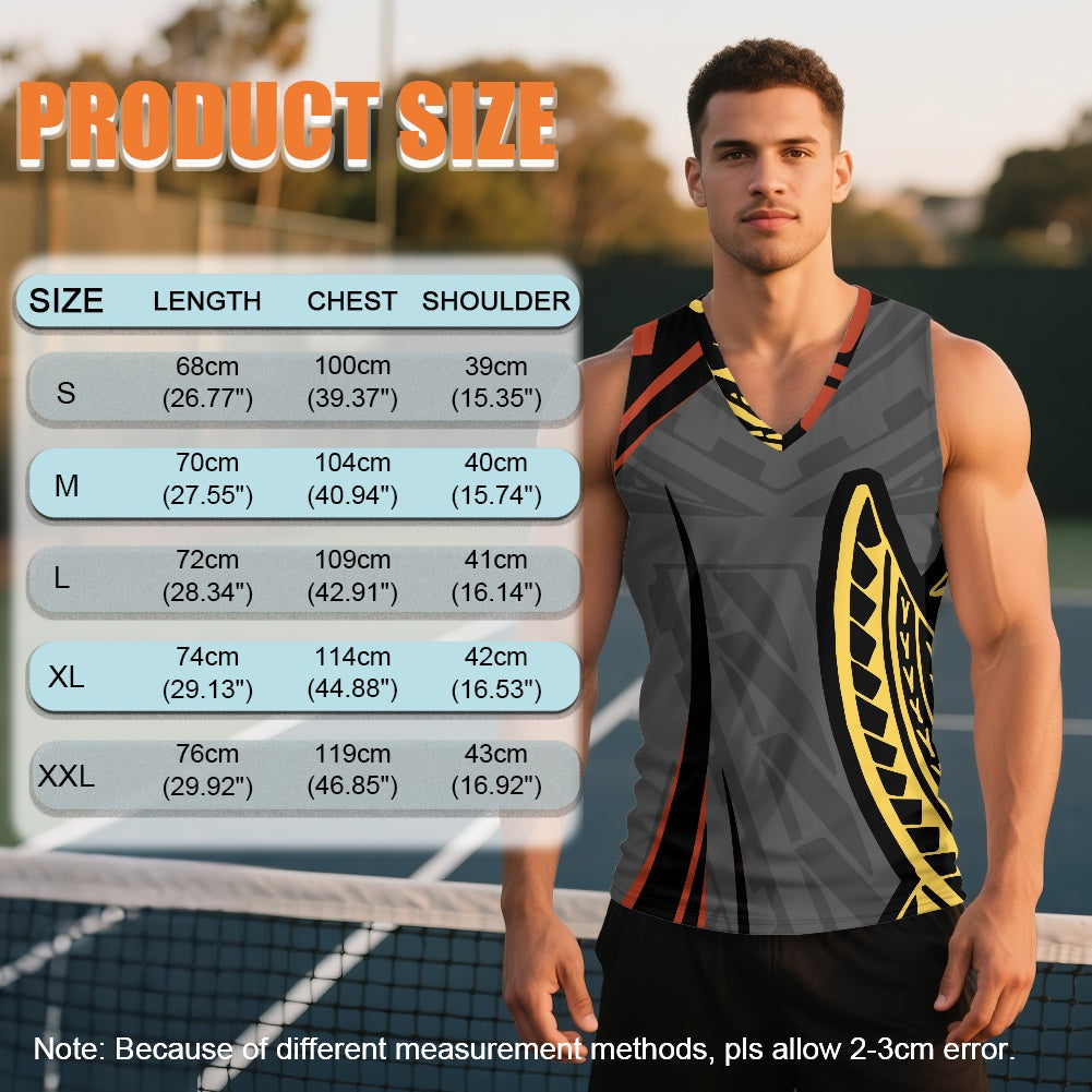 Men's V-neck vest