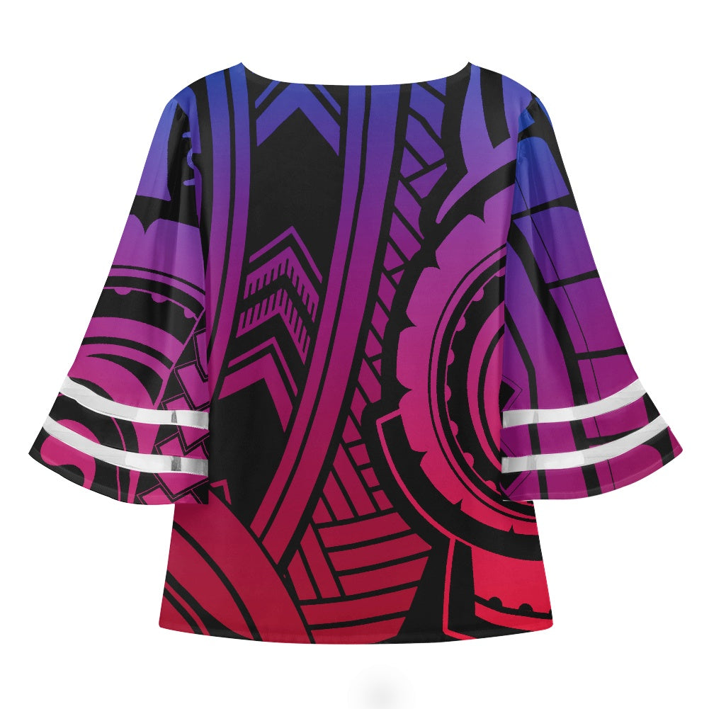 Women Puff Sleeve Blouse