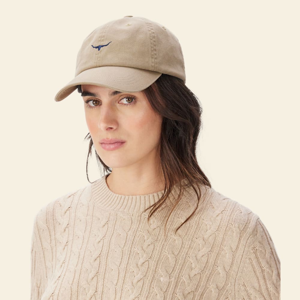 R.M.Williams Organic Cotton Mini Longhorn Twill Cap - Adjustable Fit