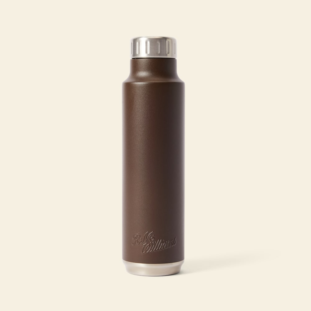 Chestnut Metal 700ml Double Wall Vacuum Insulated Water Bottle