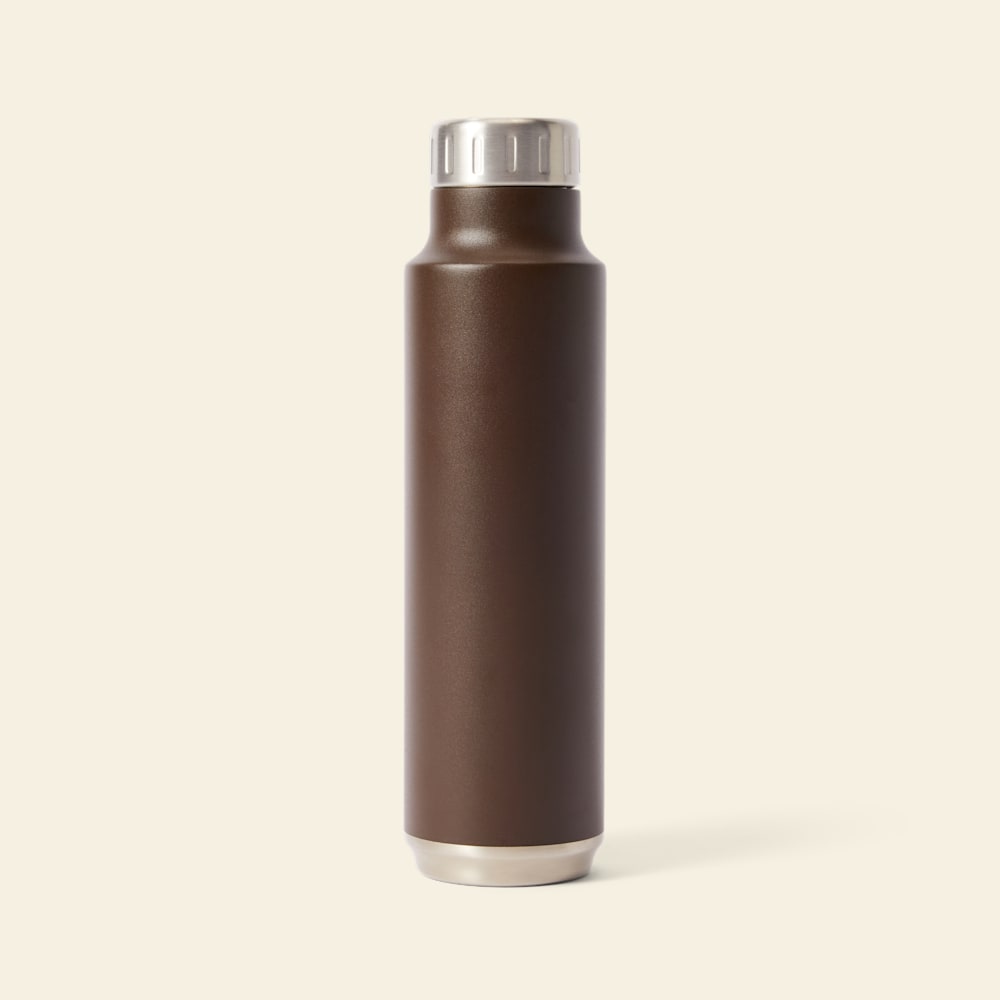 Chestnut Metal 700ml Double Wall Vacuum Insulated Water Bottle