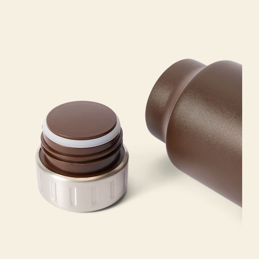 Chestnut Metal 700ml Double Wall Vacuum Insulated Water Bottle
