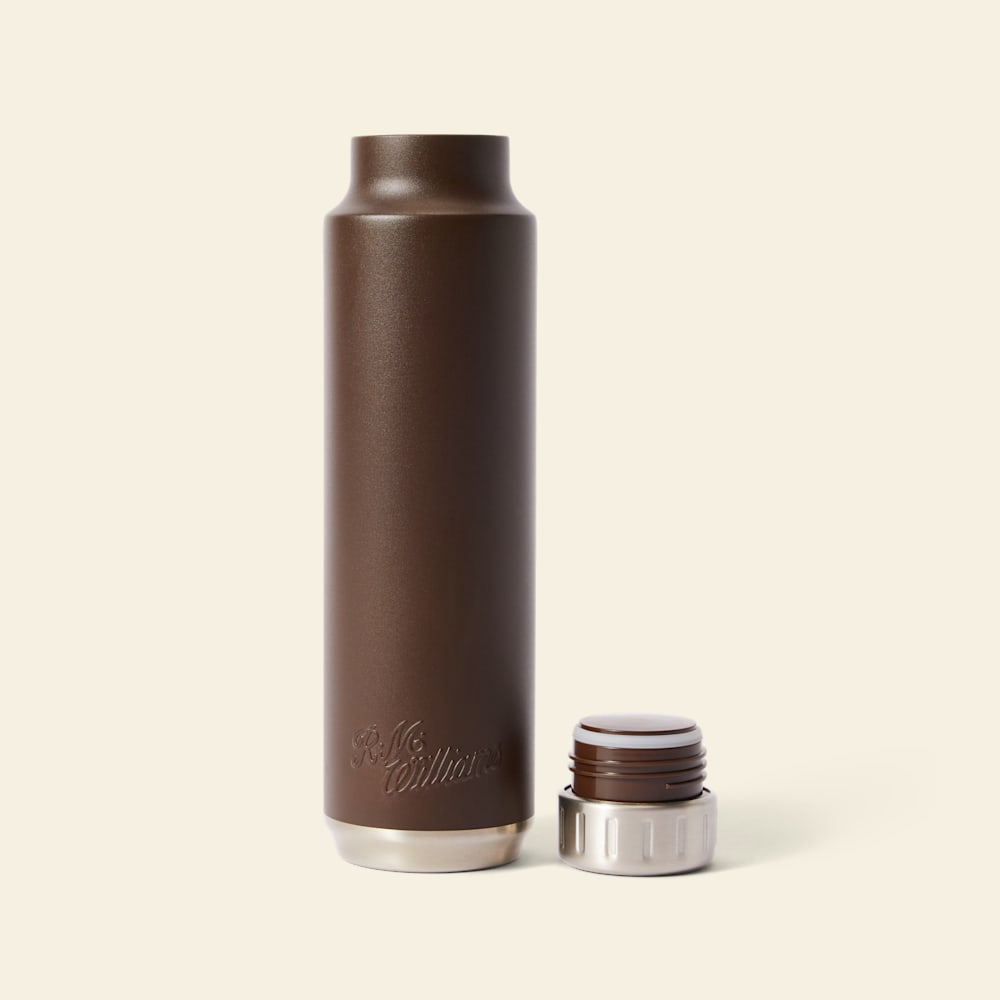 Chestnut Metal 700ml Double Wall Vacuum Insulated Water Bottle