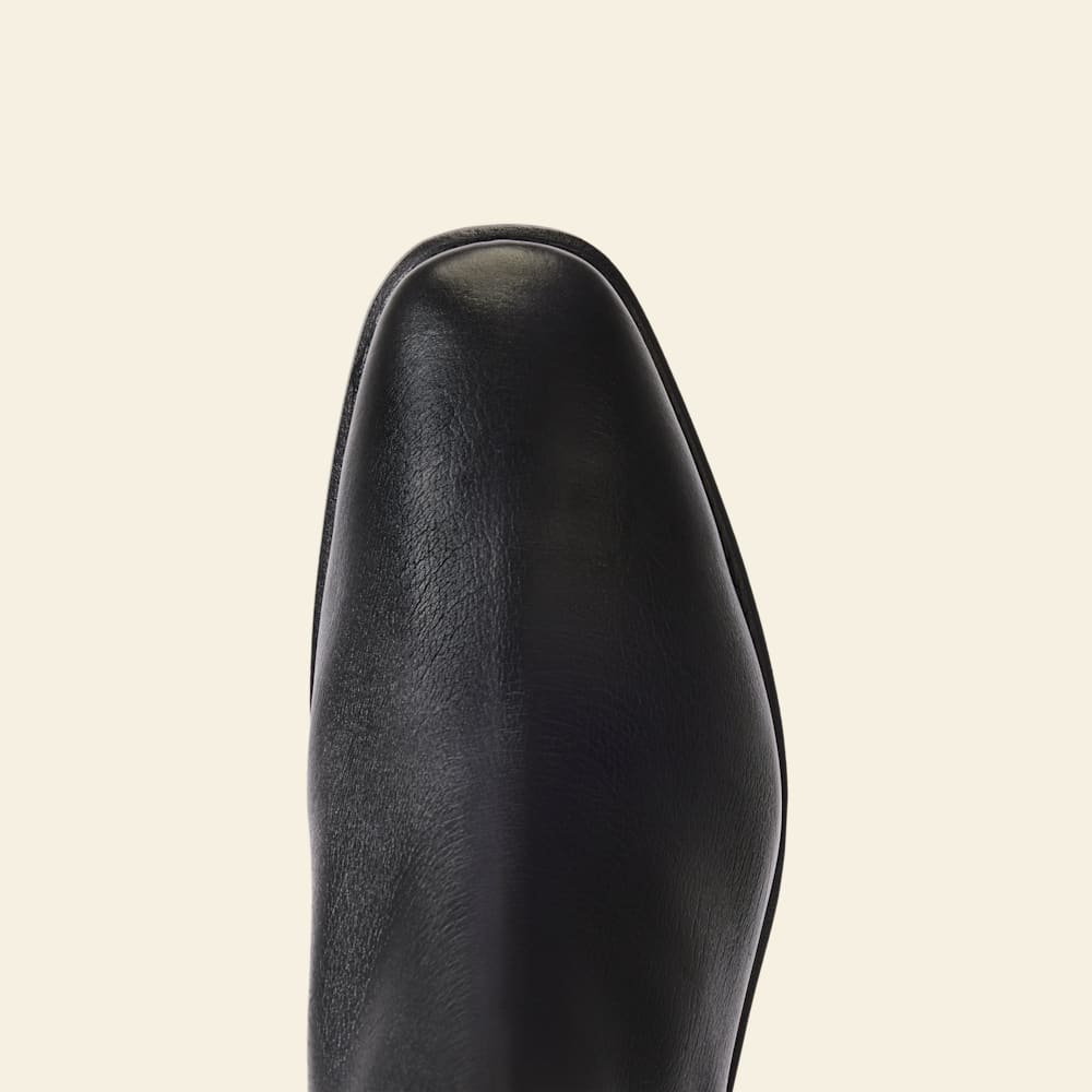 Premium Men's Australian Black Kangaroo Leather Comfort Craftsman Boot