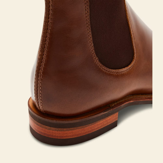R.M.Williams Comfort Craftsman Caramel Pull-Up Leather Boots | Durable, Stylish, Iconic