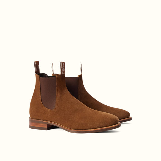 R.M.Williams Comfort Craftsman Cedar Suede Boots: Iconic Australian Style & All-Day Comfort