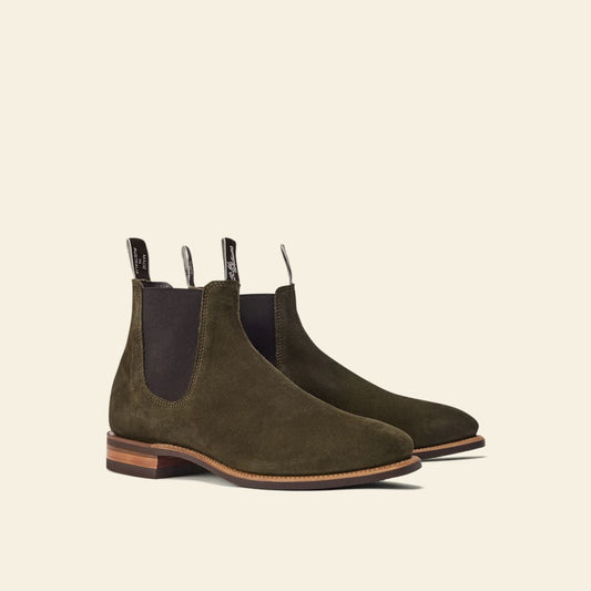 Premium Eucalypt Suede Comfort Craftsman Boot – Australian Made
