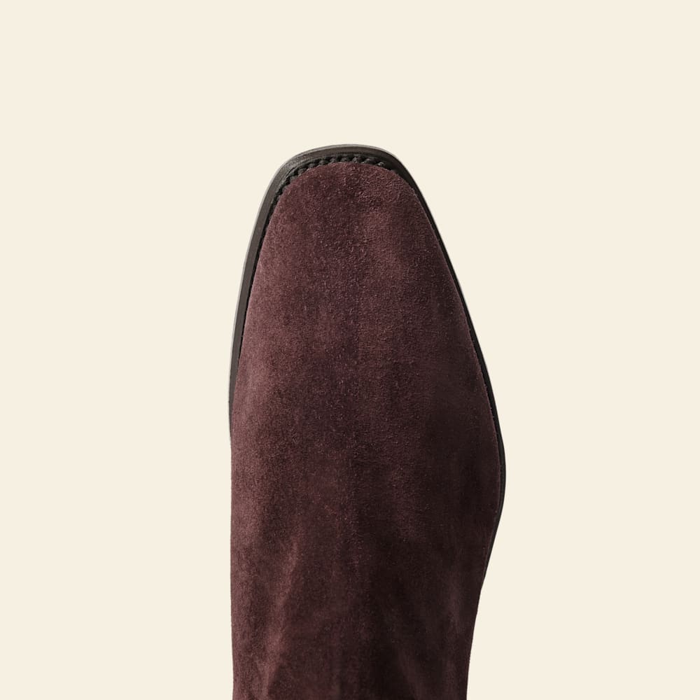 Heritage Craftsman Suede Blackberry Boot – Premium Australian Made