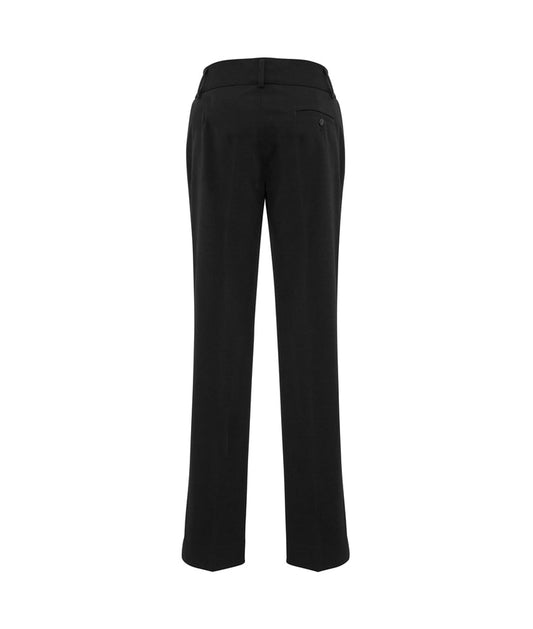 Stella Perfect Women's Four-Way Stretch Black Work Pants for Flattering Comfort