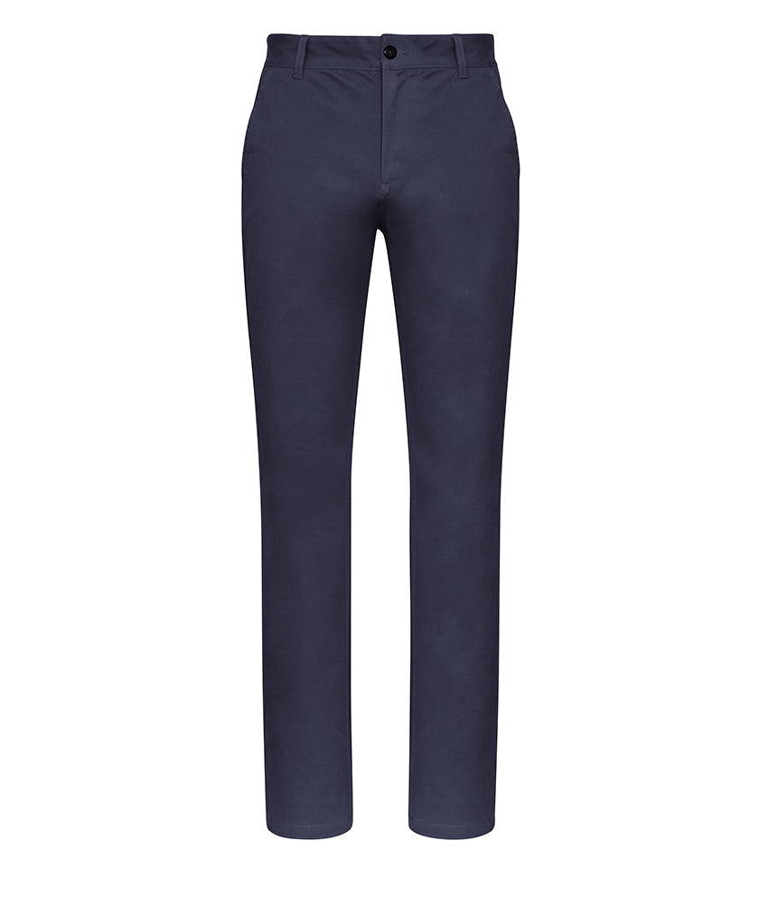 Biz Collection Women's Lawson Navy Chino Pants: Comfortable, Classic Fit, Durable Workwear