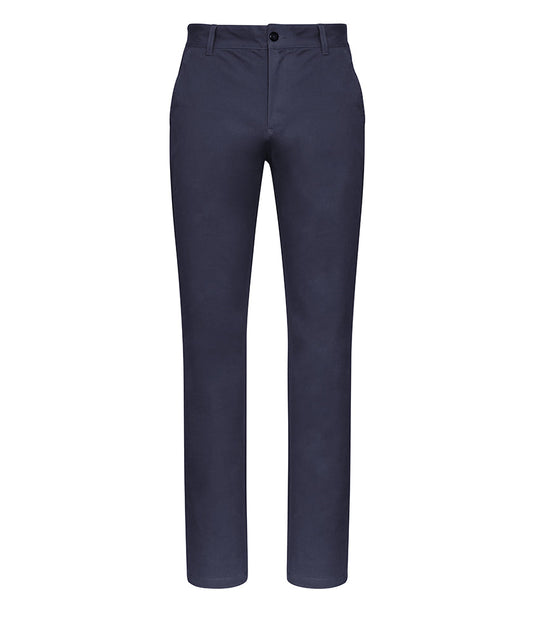 Biz Collection Women's Lawson Navy Chino Pants: Comfortable, Classic Fit, Durable Workwear