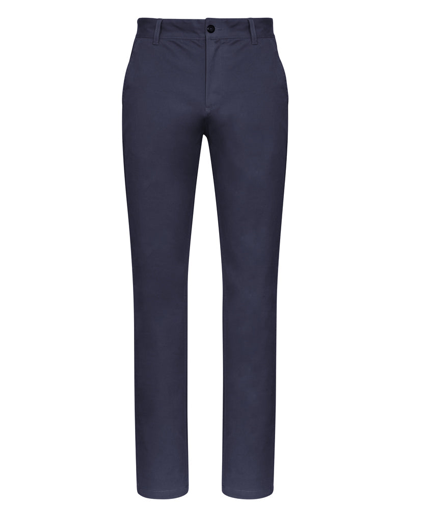 Biz Collection Women's Lawson Navy Chino Pants: Comfortable, Classic Fit, Durable Workwear