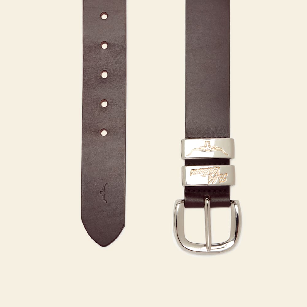 Chestnut 1 1/2" Jerrawa Belt Premium Cowhide Leather