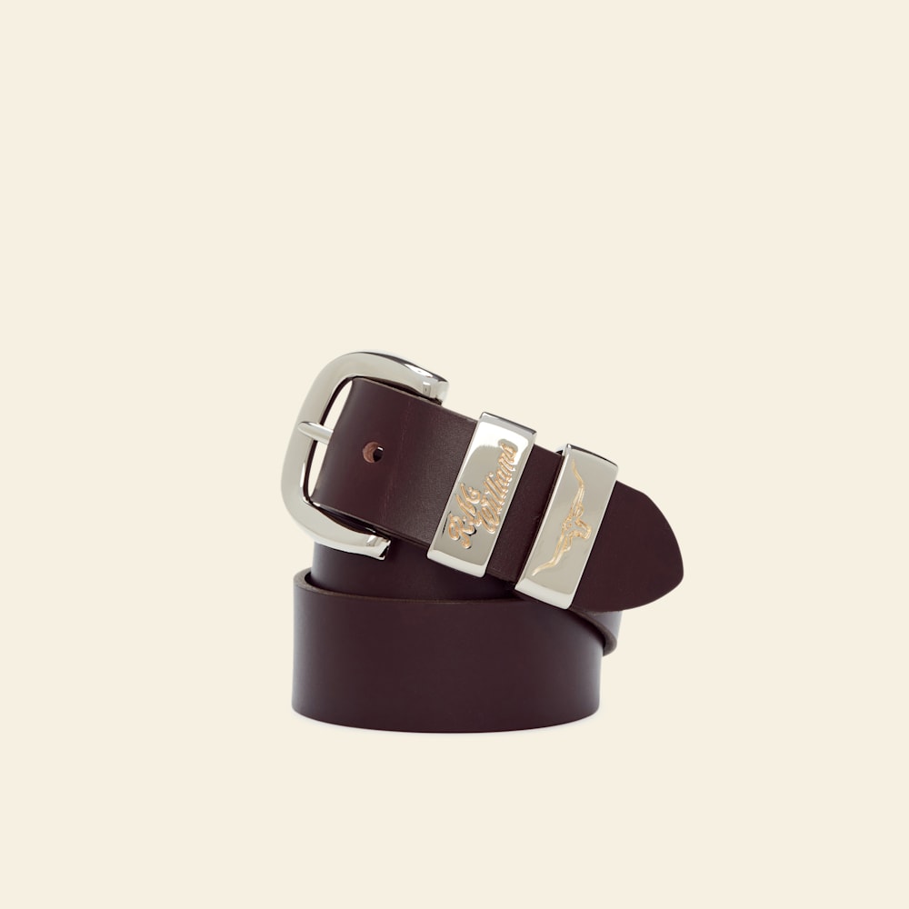 Chestnut 1 1/2" Jerrawa Belt Premium Cowhide Leather