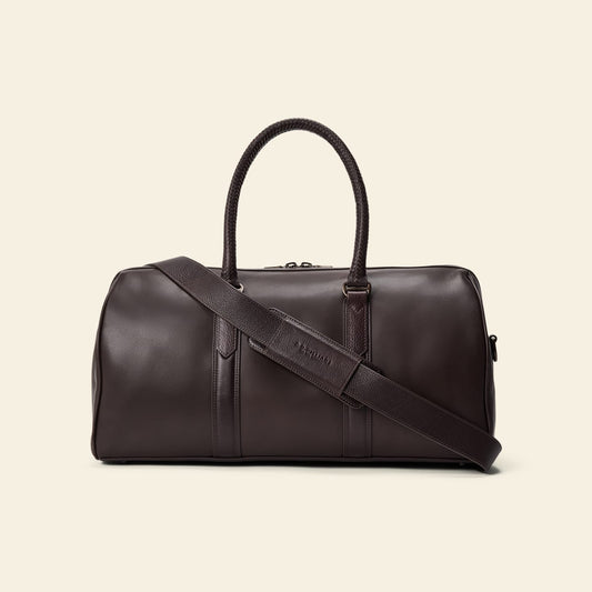 R.M.Williams Farrier Chestnut Smooth Grain Leather Commuter Bag with Laptop Pocket