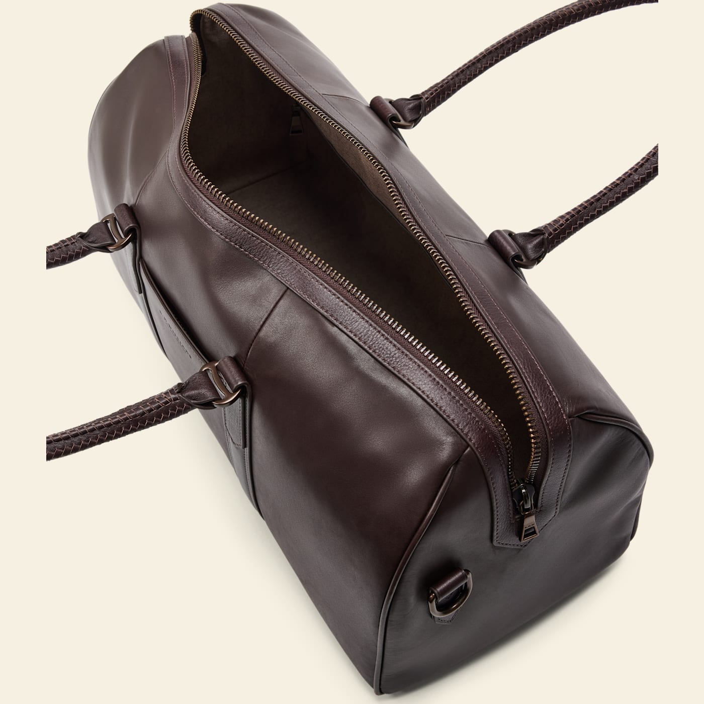 R.M.Williams Farrier Chestnut Smooth Grain Leather Commuter Bag with Laptop Pocket