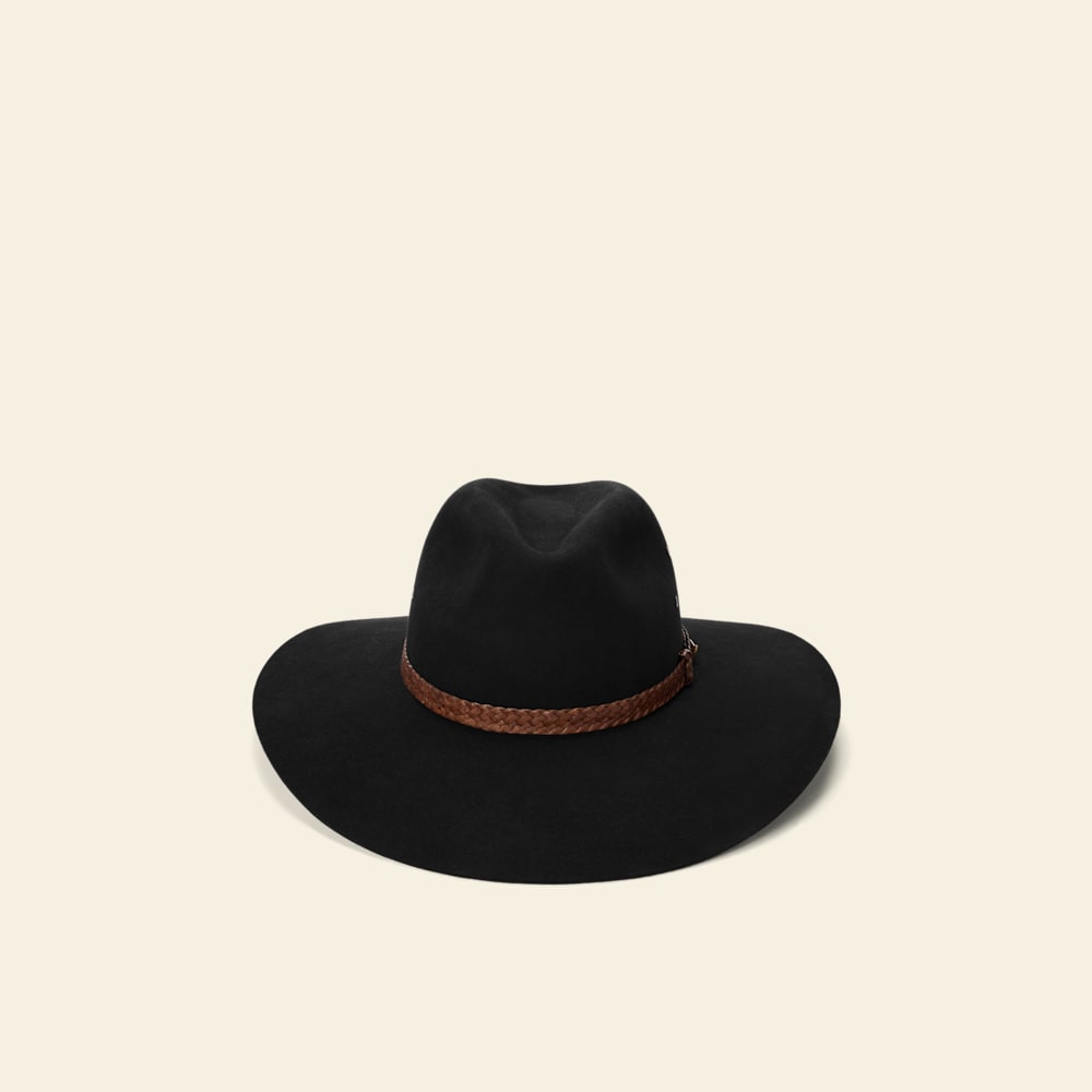 Premium Black Riverina Akubra Hat – Classic Australian Outback Style