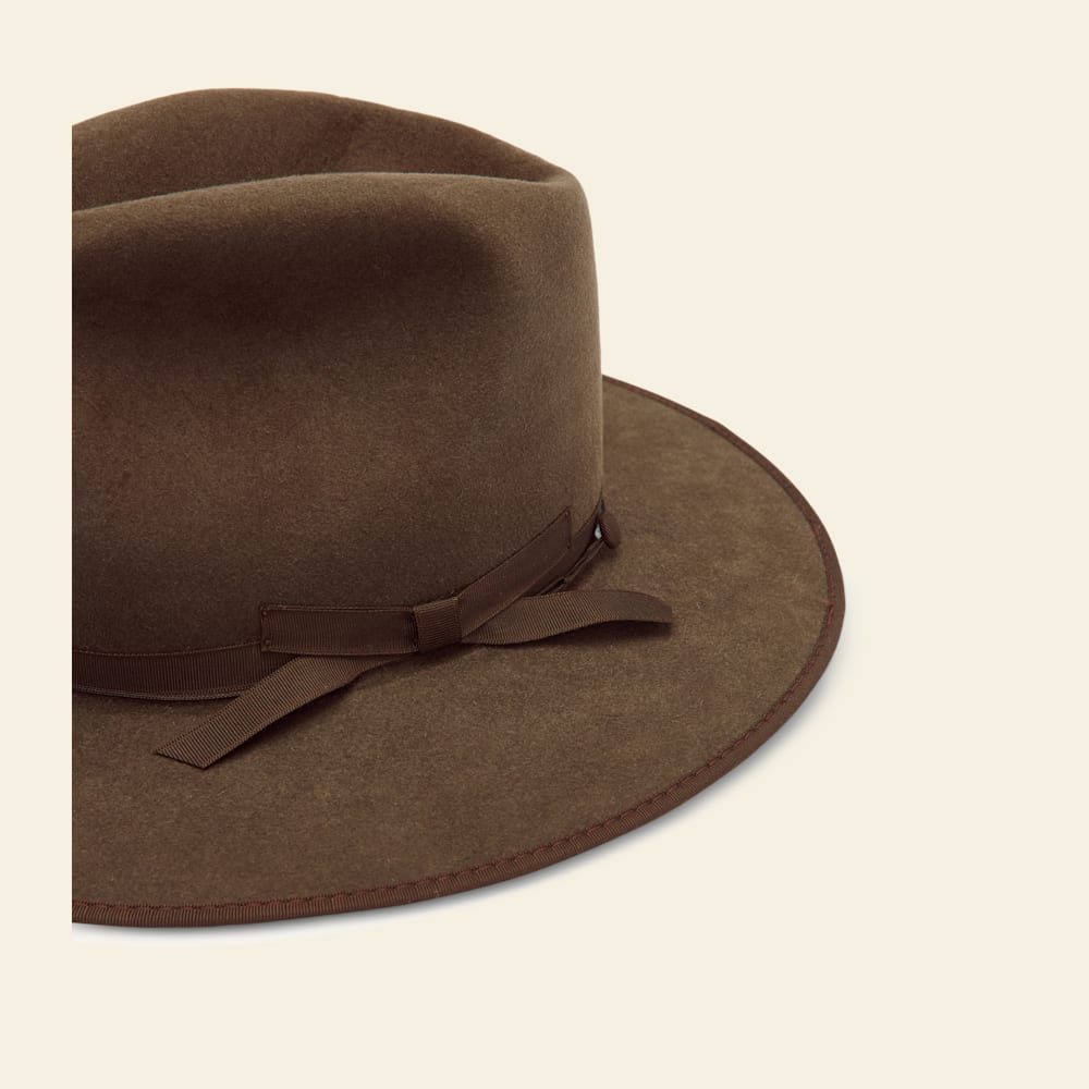 Mid Brown Felt Akubra R.M. Hat – Premium Australian Outdoor Style