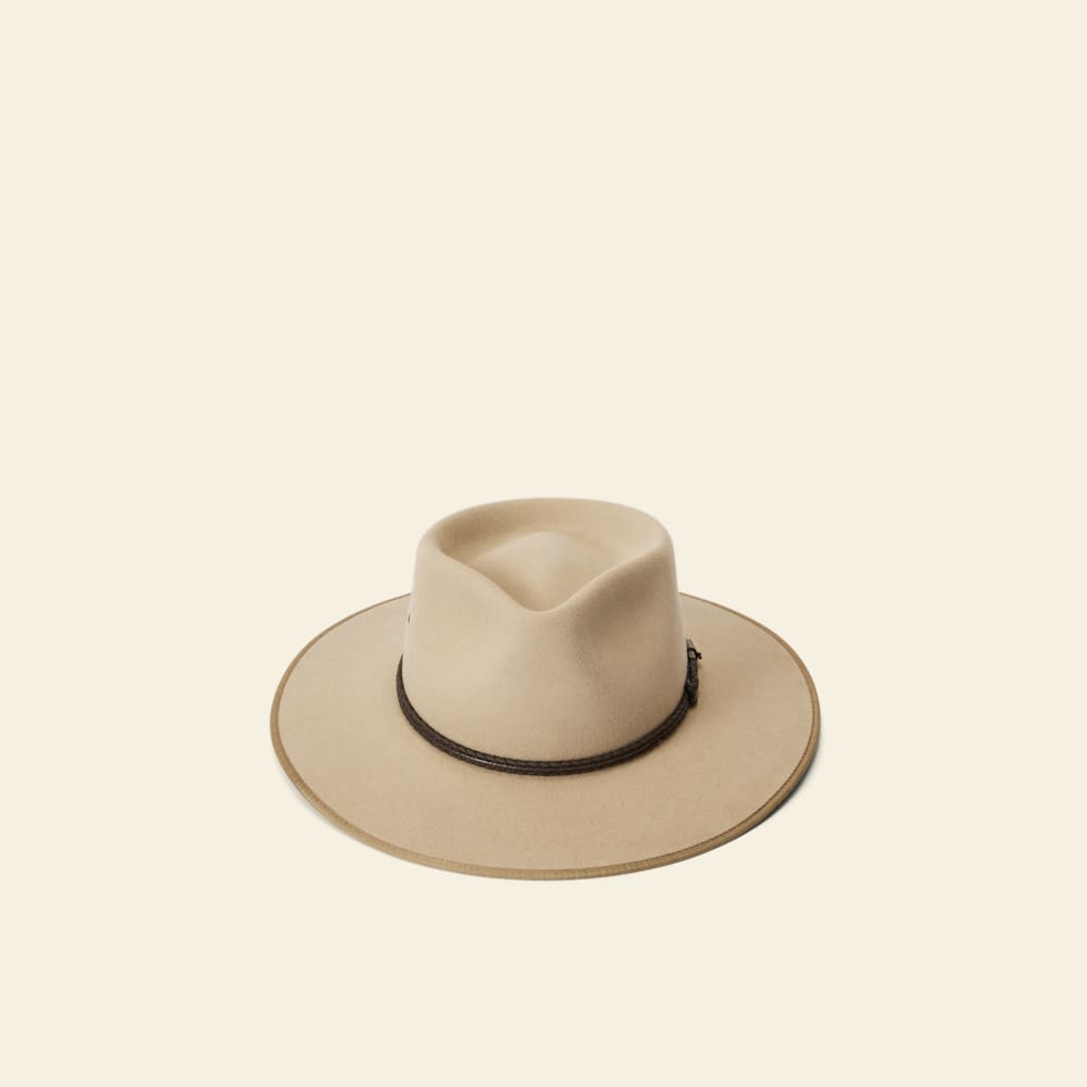 Durable Sand Akubra Cattleman Hat: Iconic Aussie Style, Premium Rabbit Fur Felt