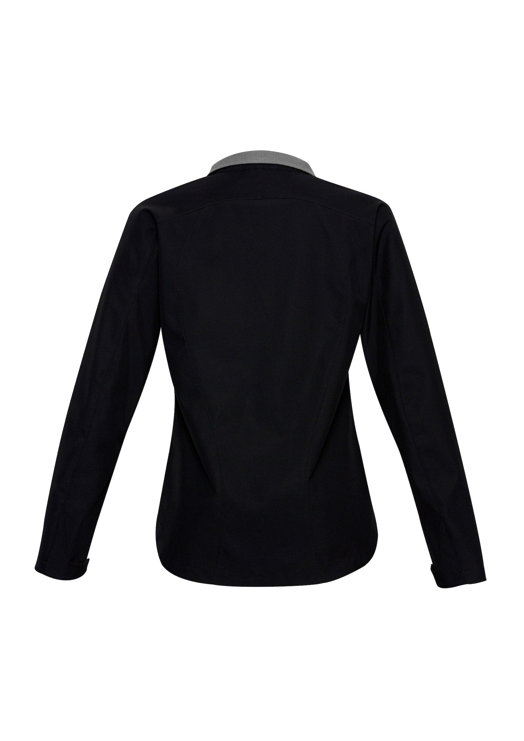 Biz Collection Women's Geneva Black Graphite Work Jacket - Breathable Fleece