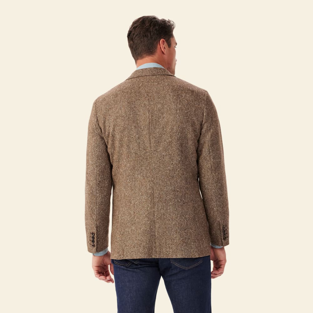 Percy Brown Wool Blend Blazer – Classic Italian Craftsmanship