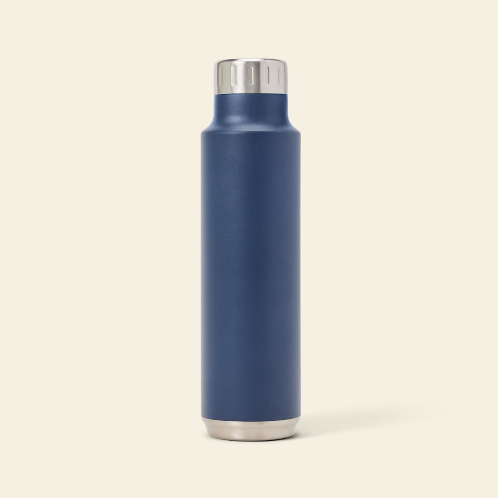 Vintage Navy 24oz Stainless Steel Vacuum Insulated Water Bottle